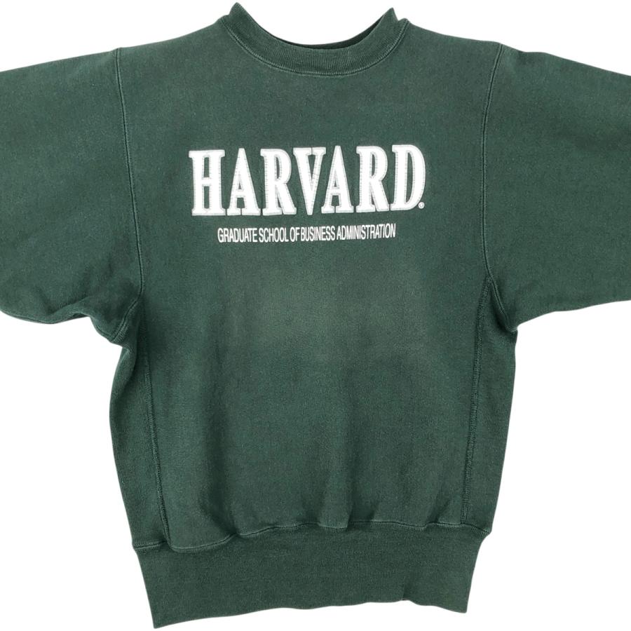 古着 90年代 チャンピオン リバースウィーブ 刺繍タグ ハーバード大学 カレッジスウェットシャツ トレーナー レディースM相当 /eaa606297_2