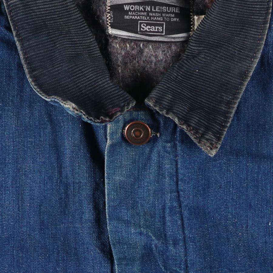 古着 70年代 シアーズ Sears WORK'N LEISURE デニムカバーオール