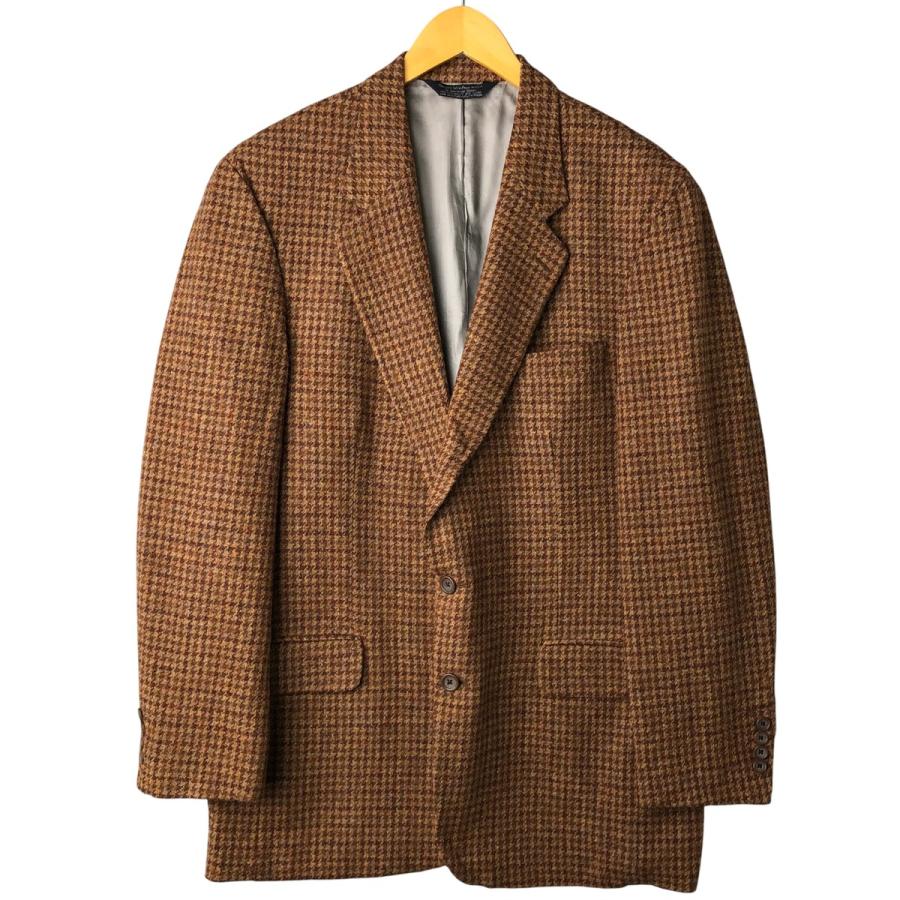 古着 ランズエンド LAND'S END Harris Tweed ハリスツイード 千鳥格子
