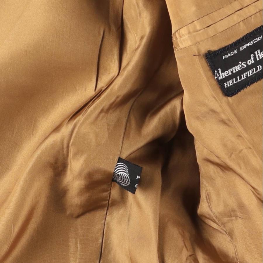 アクアスキュータム x 三越 テーラードジャケット ブレザー チェック柄 メンズ Aquascutum（アクアスキュータム） 古着 チェック柄 ウールテーラード