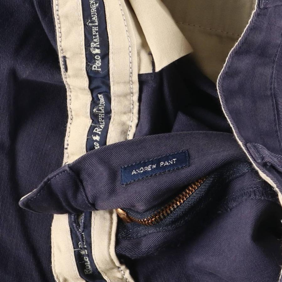 古着 ラルフローレン Ralph Lauren Polo Ralph Lauren ANDREW ツータック チノパンツ メンズw34相当/eaa606363 古着 ラルフローレン Ralph Lauren Polo ANDREW ツータック チノパンツ