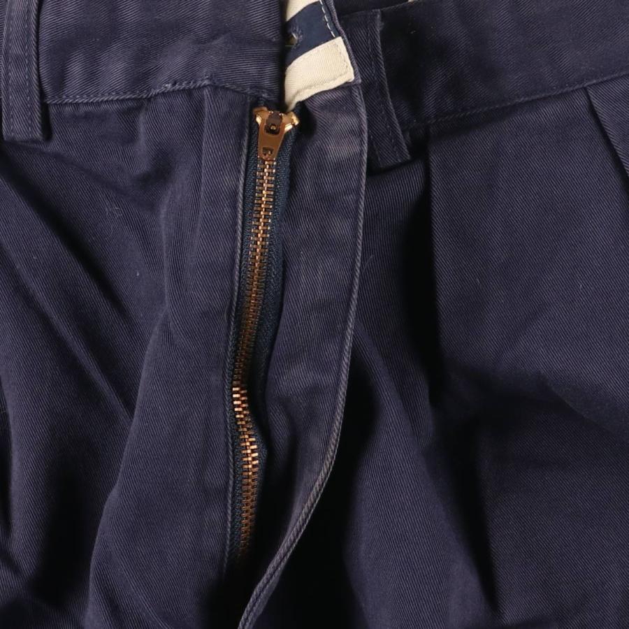 古着 ラルフローレン Ralph Lauren Polo ANDREW ツータック チノパンツ