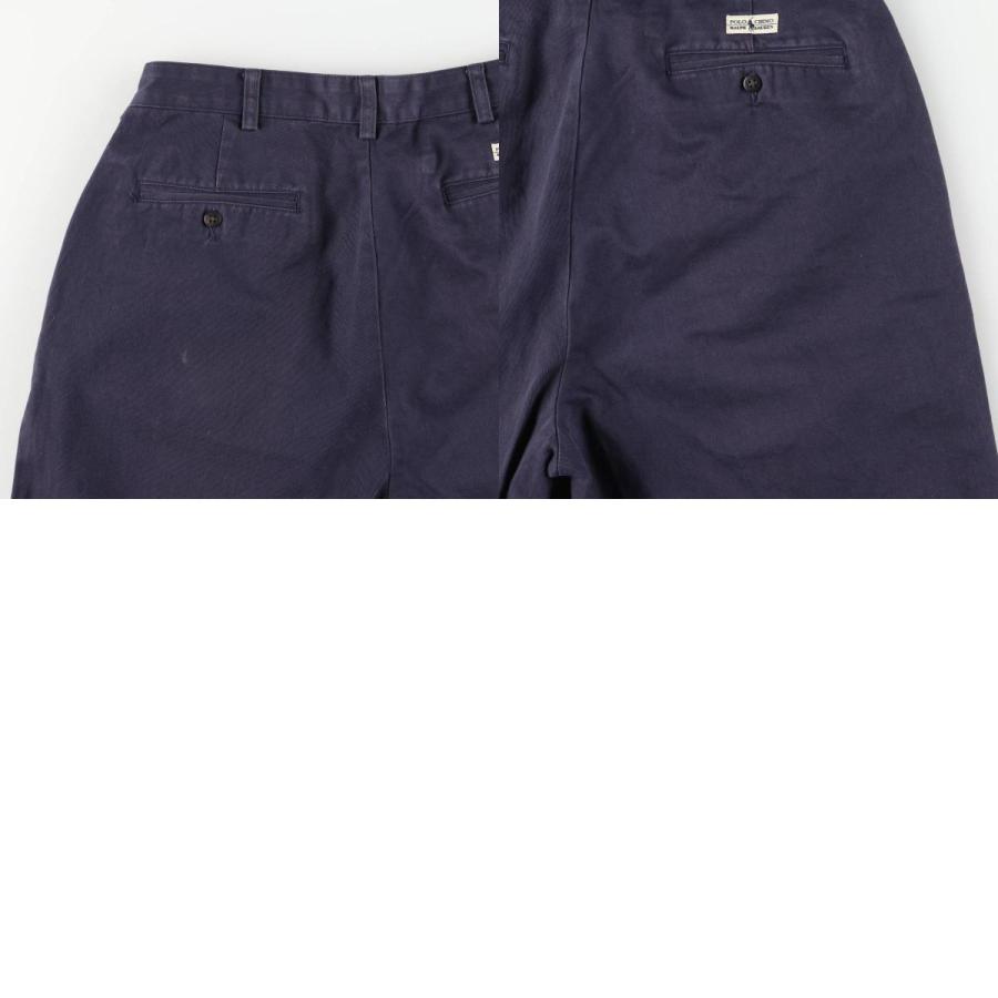 古着 ラルフローレン Ralph Lauren Polo ANDREW ツータック チノパンツ