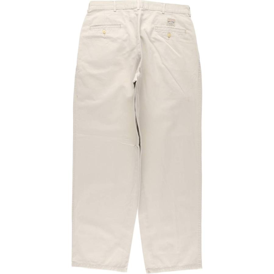 古着 ラルフローレン Ralph Lauren POLO by ツータック チノパンツ
