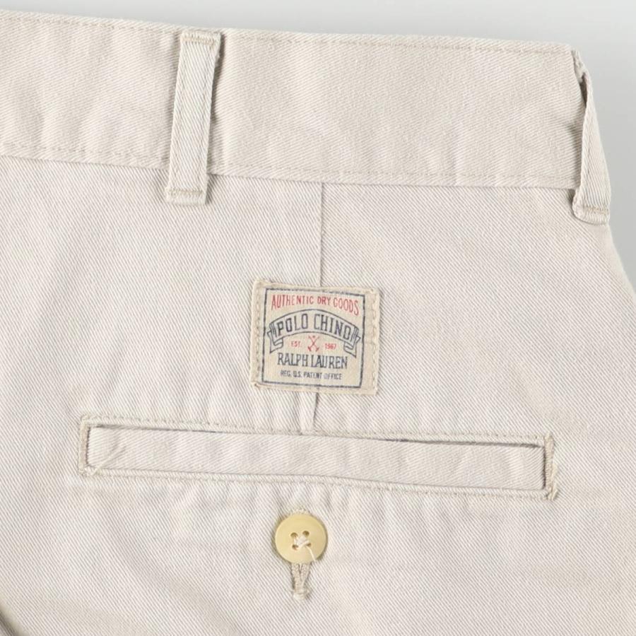 古着 ラルフローレン Ralph Lauren POLO by ツータック チノパンツ