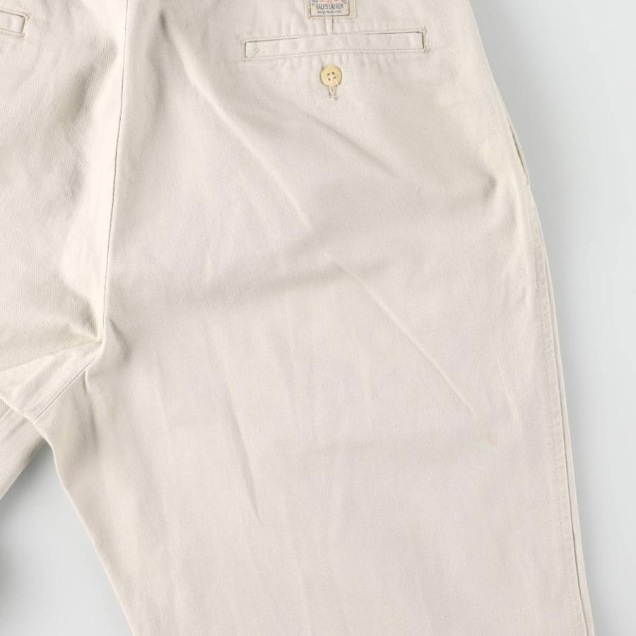 古着 ラルフローレン Ralph Lauren POLO by ツータック チノパンツ