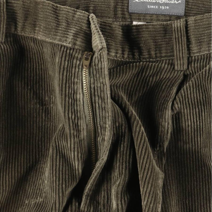 ★美品エディーバウアー'00sコーデュロイタックパンツ33/30濃茶 ☆美品エディーバウアー´00sコーデュロイタックパンツ33/30濃茶