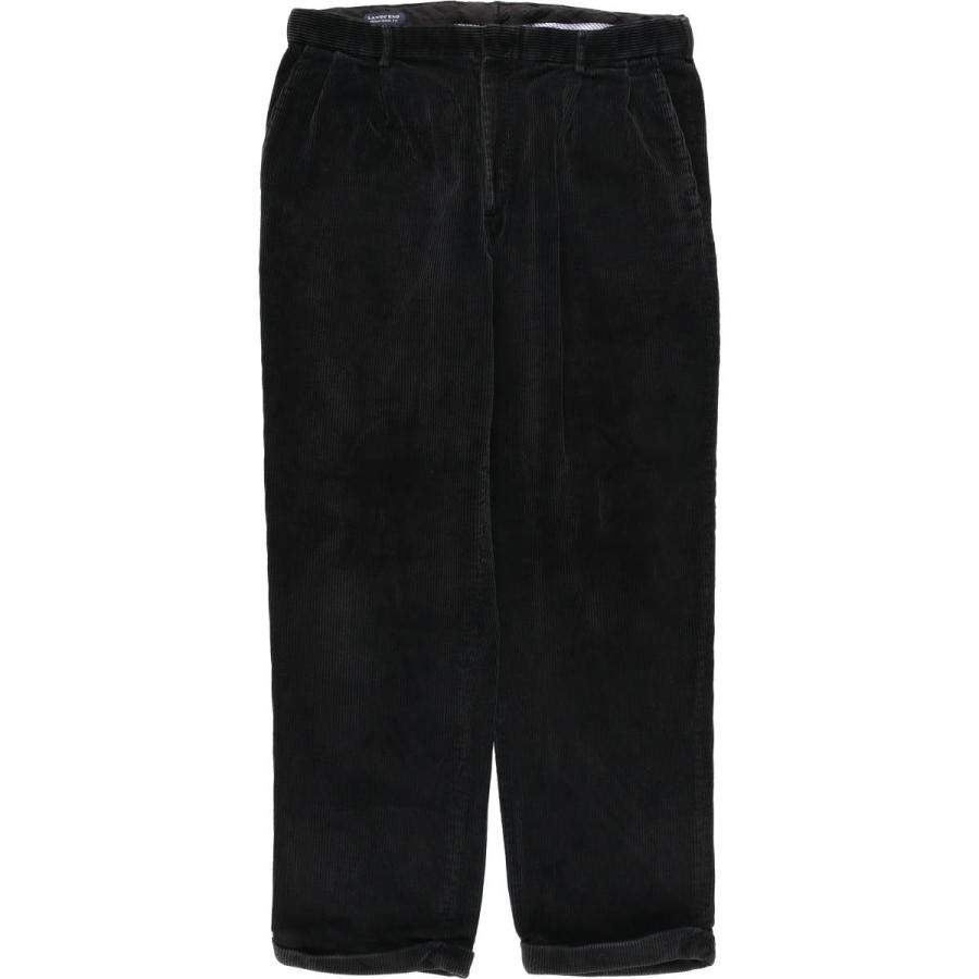 古着 ランズエンド LANDS'END TRADITIONAL FIT ツータック