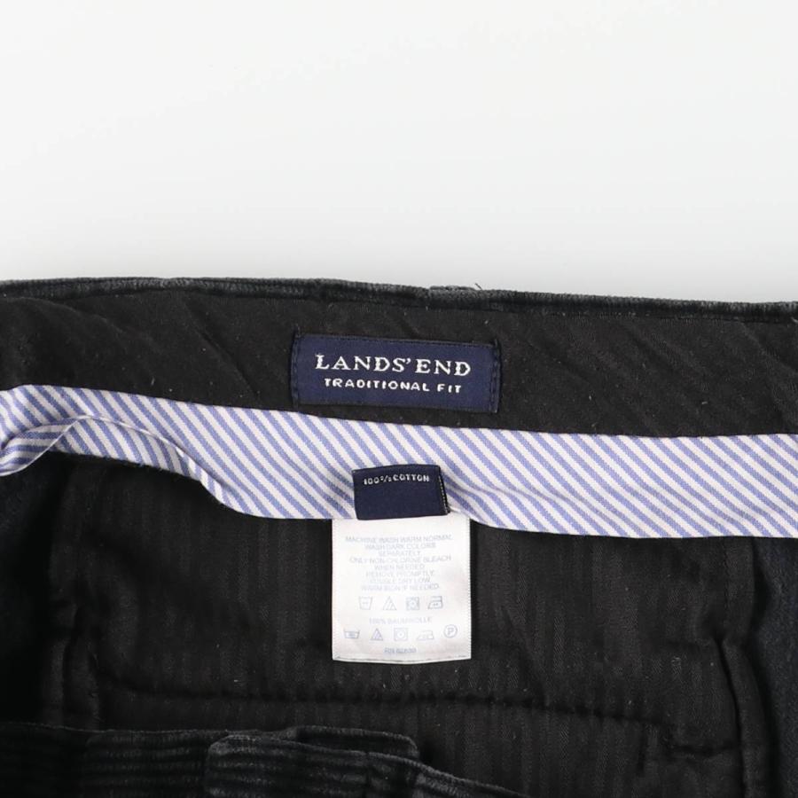 古着 ランズエンド LANDS'END TRADITIONAL FIT ツータック
