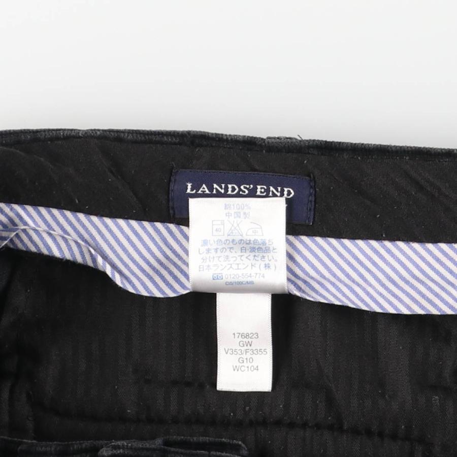 古着 ランズエンド LANDS'END TRADITIONAL FIT ツータック