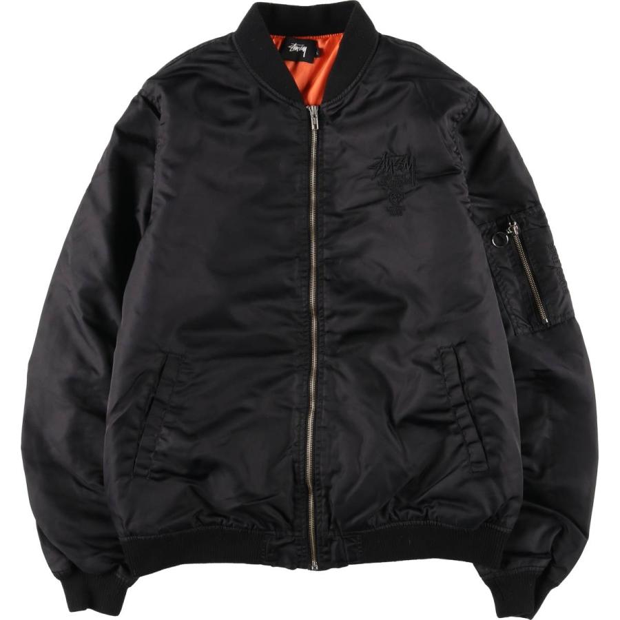 STUSSY（ステューシー） 古着 ミリタリー フライトジャケット メンズL