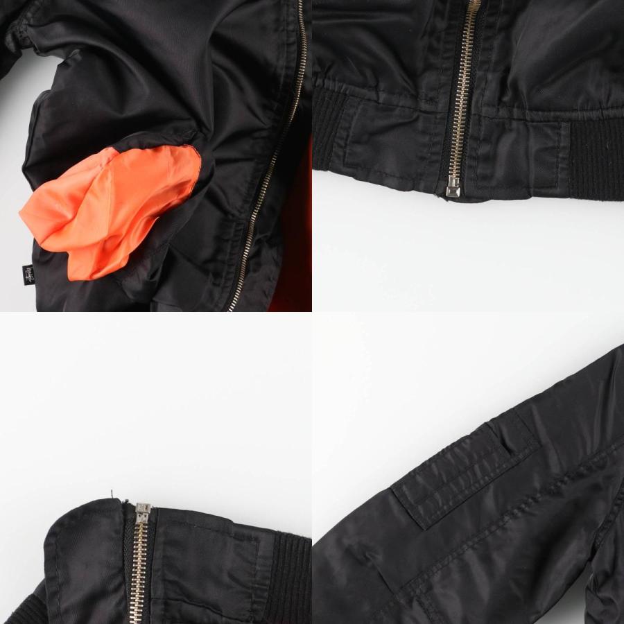 STUSSY（ステューシー） 古着 ミリタリー フライトジャケット メンズL