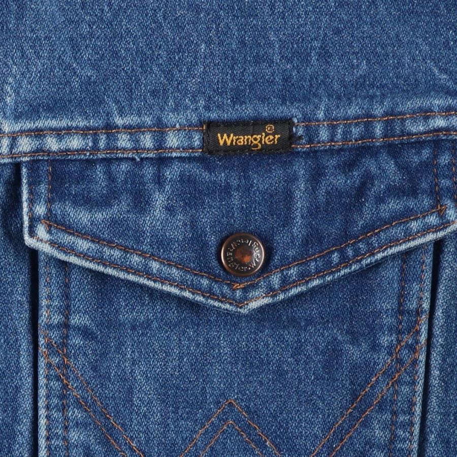 Wrangler（ラングラー） 古着 デニムジャケット Gジャン メンズM相当