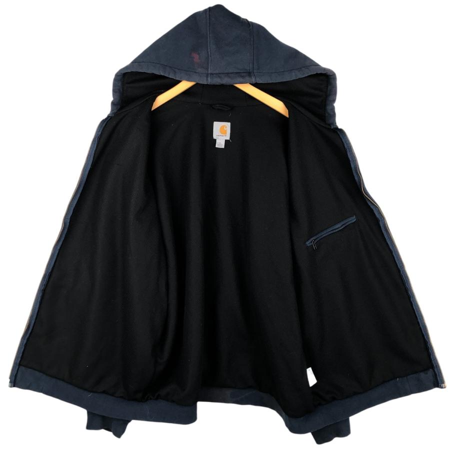 古着 カーハート Carhartt スウェットフルジップパーカー メンズXL相当/eaa606512 Carhartt（カーハート） 古着 スウェットフルジップパーカー メンズXL