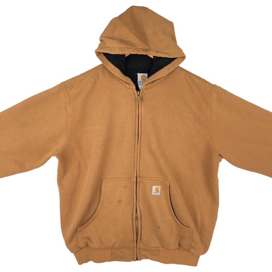 Carhartt（カーハート） 古着 スウェットフルジップパーカー メンズXL