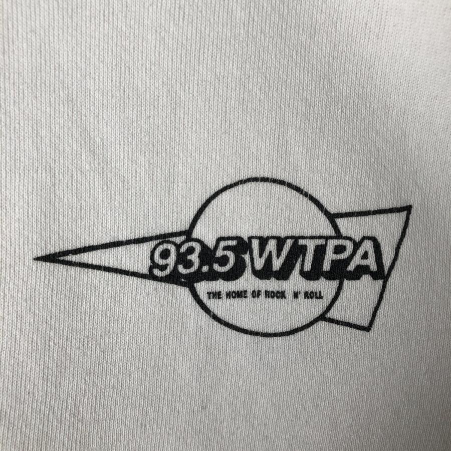 古着 80~90年代 ジャージーズ 93.5 WTPA アドバタイジング スウェット