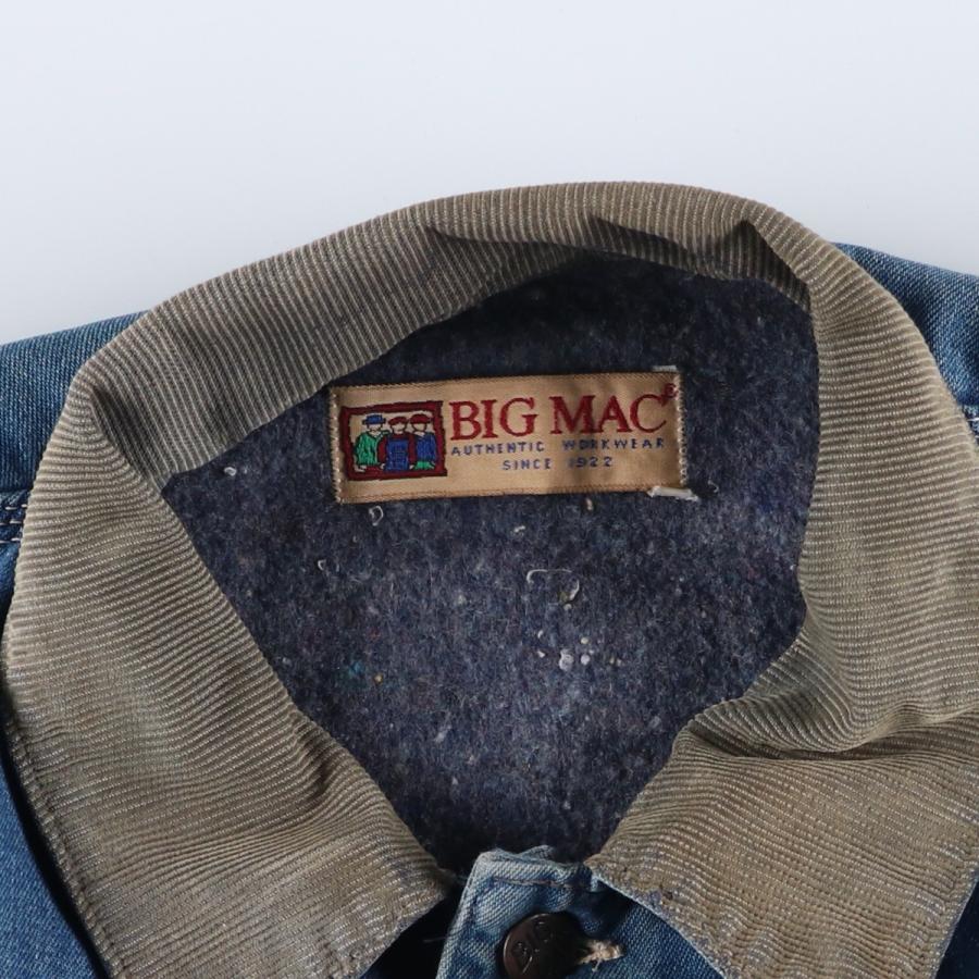 古着 90年代 ビッグマック BIG MAC デニムカバーオール メンズXL相当
