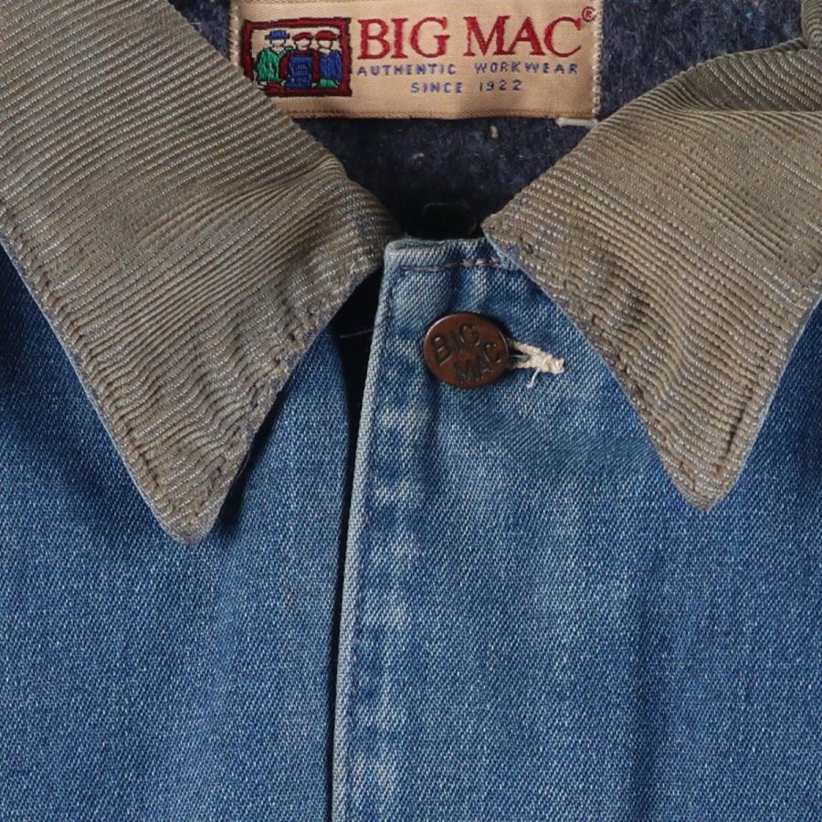 古着 90年代 ビッグマック BIG MAC デニムカバーオール メンズXL相当