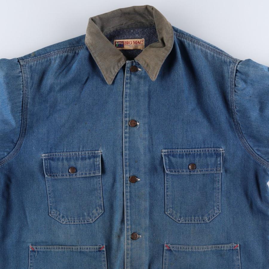 古着 90年代 ビッグマック BIG MAC デニムカバーオール メンズXL相当