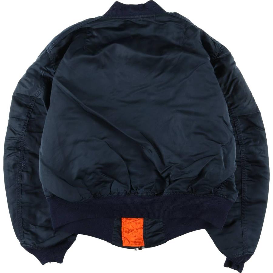 古着 90年代 民間品 アルファ ALPHA MA-1タイプ 中綿入り ミリタリー