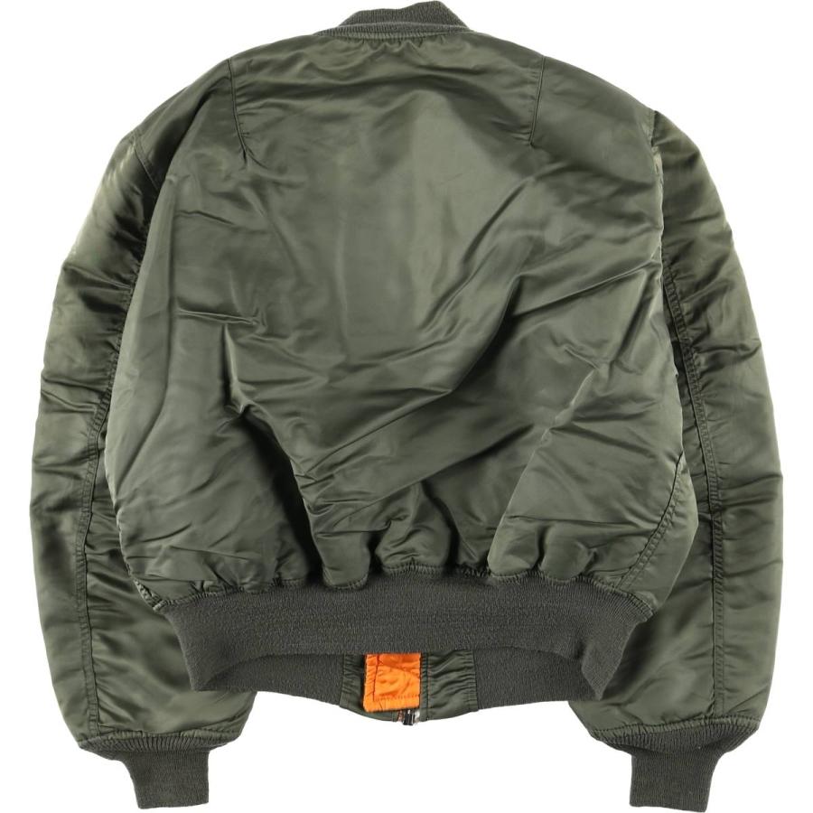 古着 90年代 民間品 アルファ ALPHA MA-1タイプ 中綿入り ミリタリー