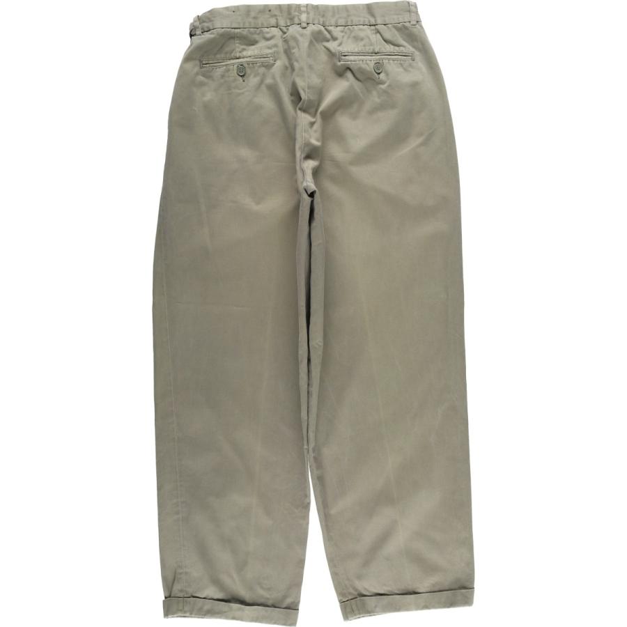 古着 ラルフローレン Ralph Lauren POLO by ツータック チノパンツ