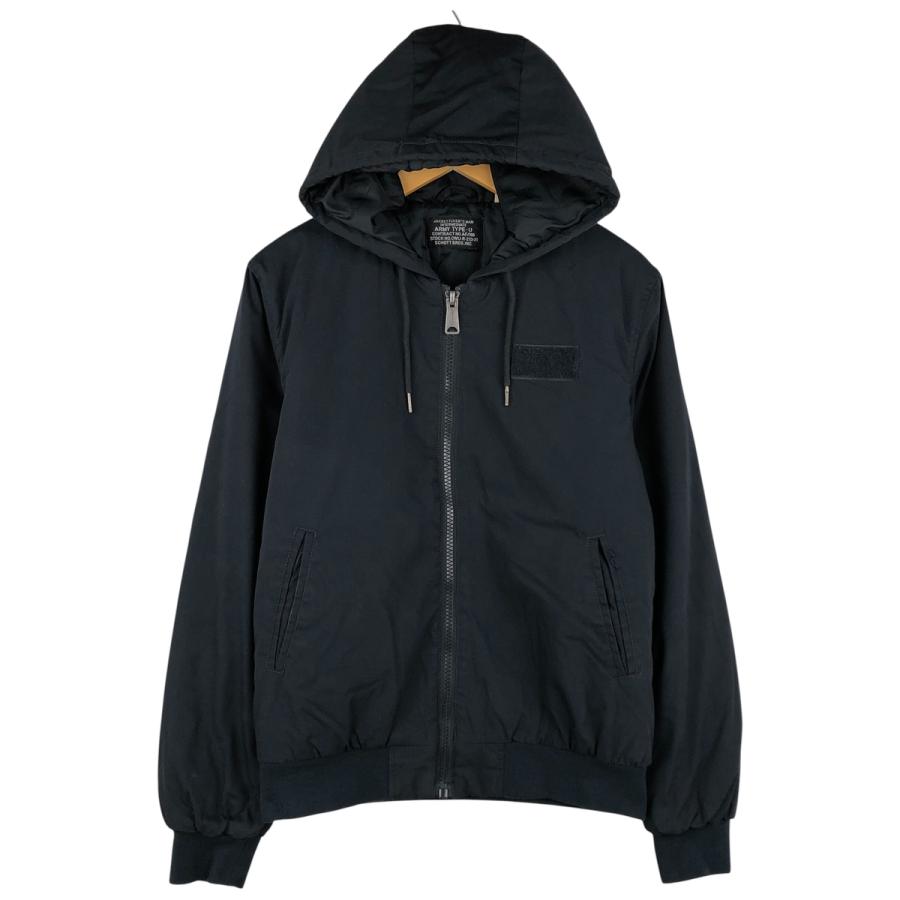 古着 民間品 ショット SCHOTT 中綿入り フード付き ミリタリー フライトジャケット メンズM相当/eaa606785 Schott N.Y.C（ショット） 古着 民間品 SCHOTT 中綿入り フード付き