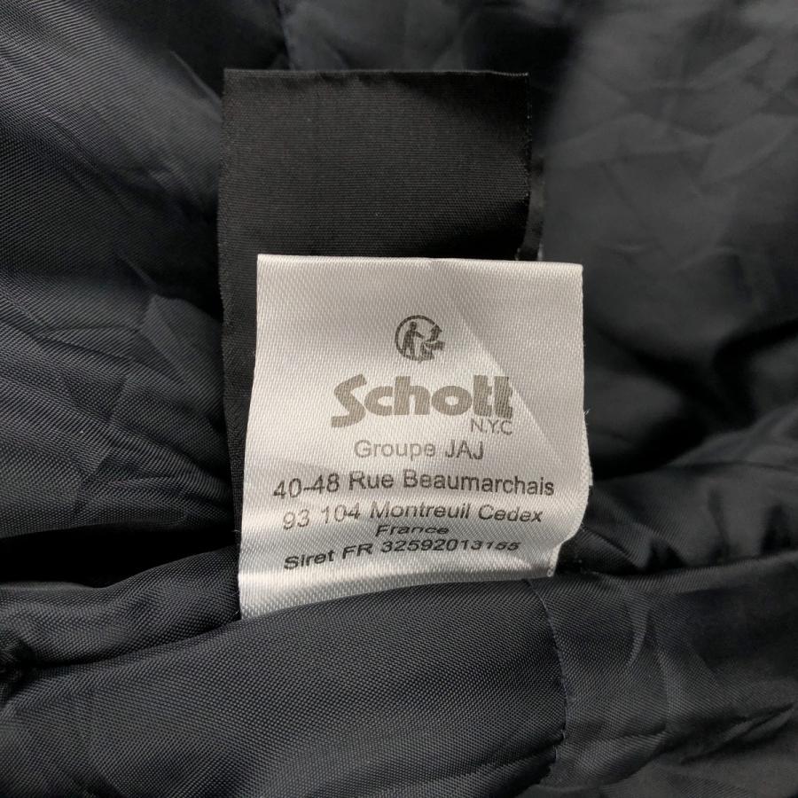 Schott N.Y.C（ショット） 古着 民間品 SCHOTT 中綿入り フード付き