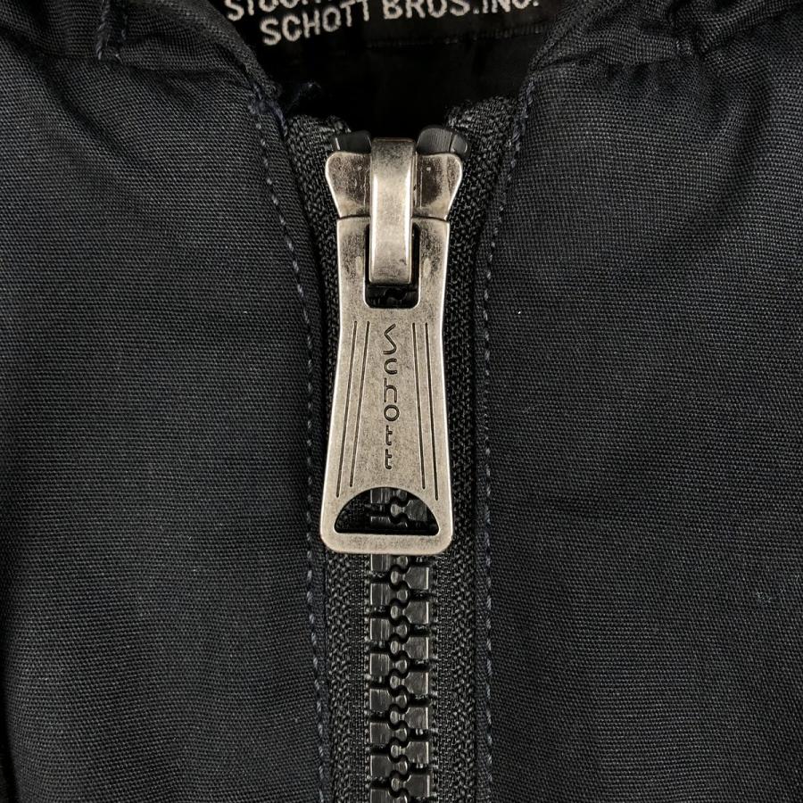 Schott N.Y.C（ショット） 古着 民間品 SCHOTT 中綿入り フード付き