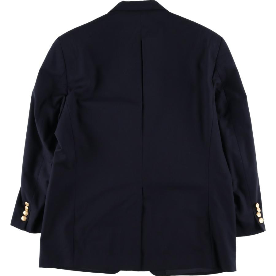 古着 ラルフローレン Ralph Lauren LAUREN ローレン 紺ブレザー