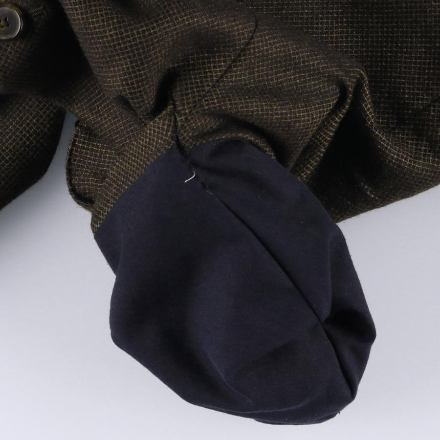 古着 00年代 エルメネジルドゼニア Ermenegildo Zegna チェック柄