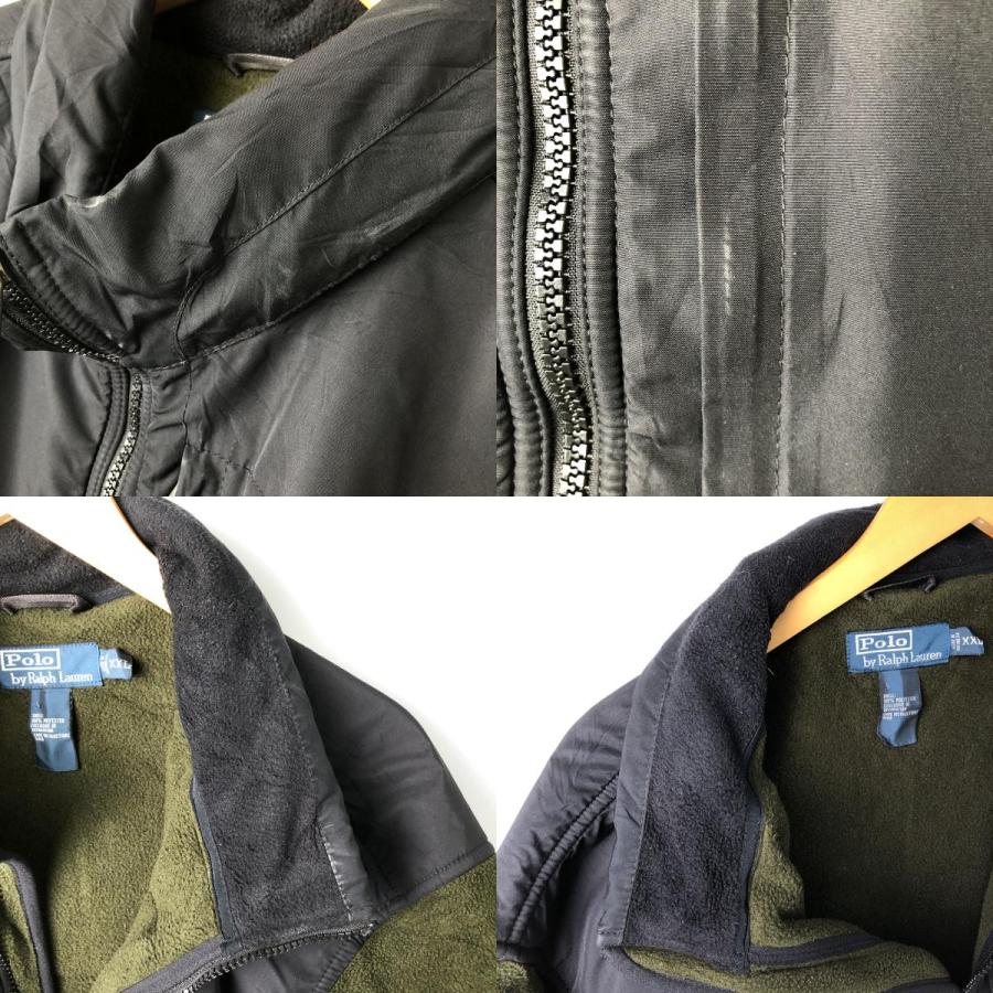 古着 ラルフローレン Ralph Lauren POLO by Ralph Lauren 切替 フリースジャケット メンズXXL相当/eaa606828 古着 ラルフローレン Ralph Lauren POLO by 切替 フリースジャケット