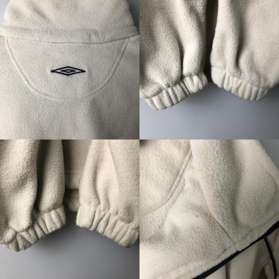 umbro（アンブロ） 古着 90年代 ハーフジップ フリースプルオーバー