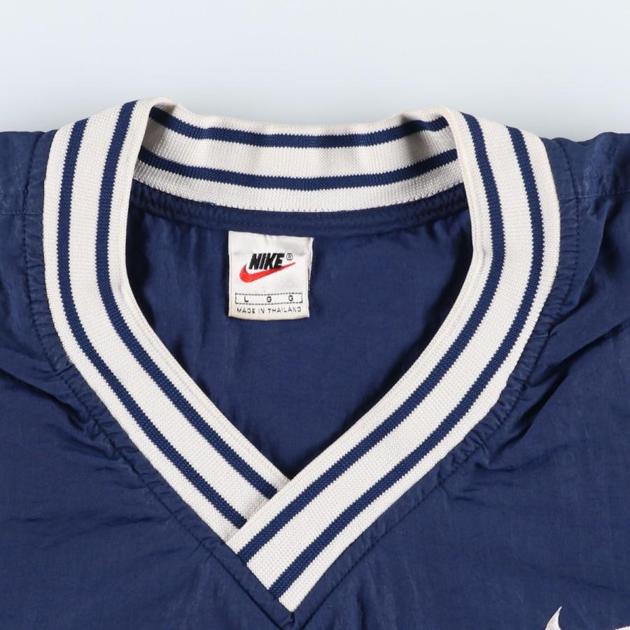 古着 90年代 ナイキ NIKE Vネック ナイロンプルオーバー メンズL相当 ヴィンテージ/eaa606853 NIKE（ナイキ） 古着 90年代 NIKE Vネック ナイロンプルオーバー