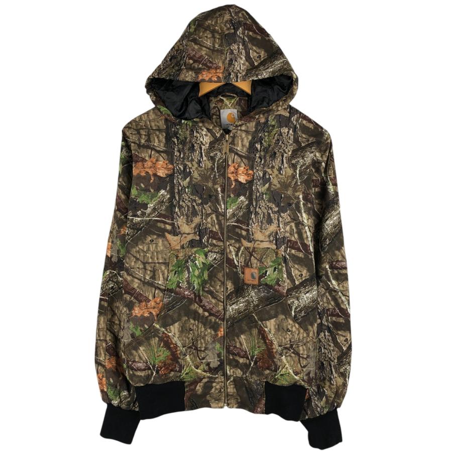 Carhartt（カーハート） 古着 リアルツリーカモ 中綿パーカー パファー