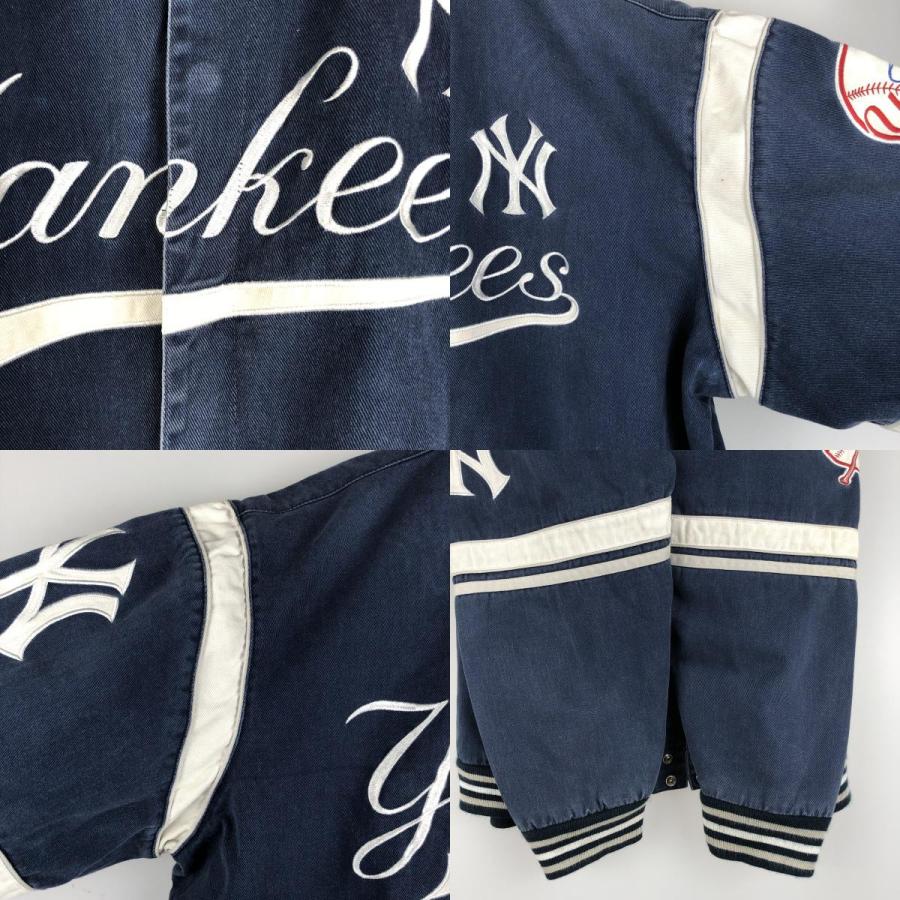 古着 90年代 JH Design MLB ニューヨークヤンキース コットンボタン