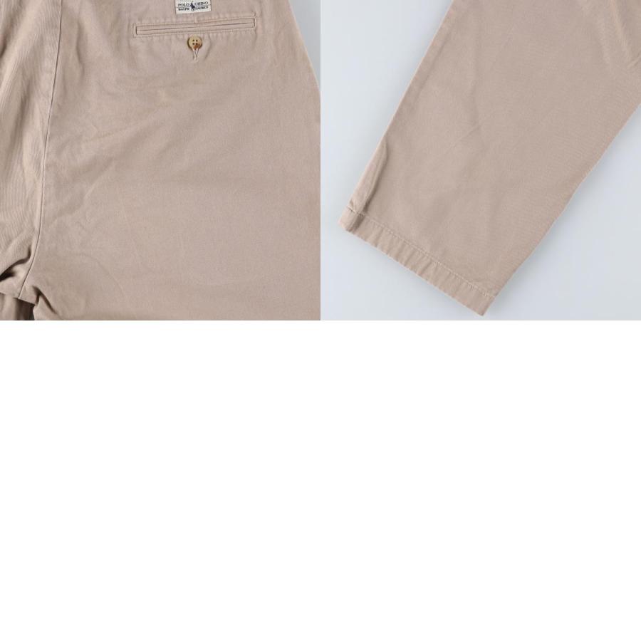 古着 ラルフローレン Ralph Lauren POLO ツータック チノパンツ メンズ