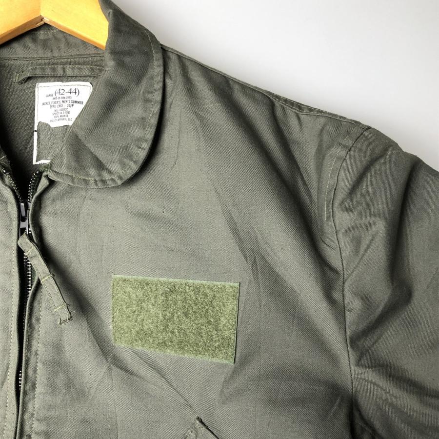 古着 米軍実品 CWU-36P ミリタリー フライトジャケット USA製 LARGE(42