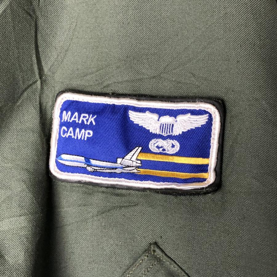 古着 米軍実品 CWU-45P ミリタリー フライトジャケット USA製 LARGE