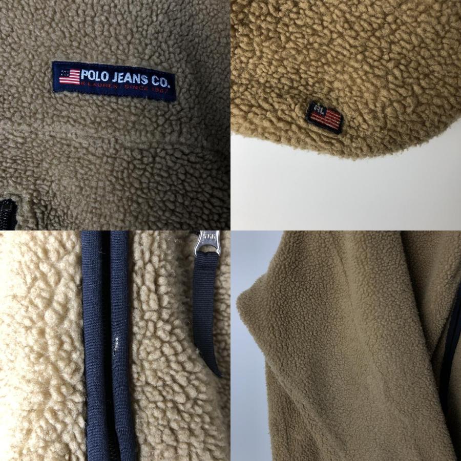 古着 00年代 ラルフローレン Ralph Lauren POLO JEANS COMPANY ボアジャケット メンズXL相当/eaa606945 古着 00年代 ラルフローレン Ralph Lauren POLO JEANS COMPANY ボア
