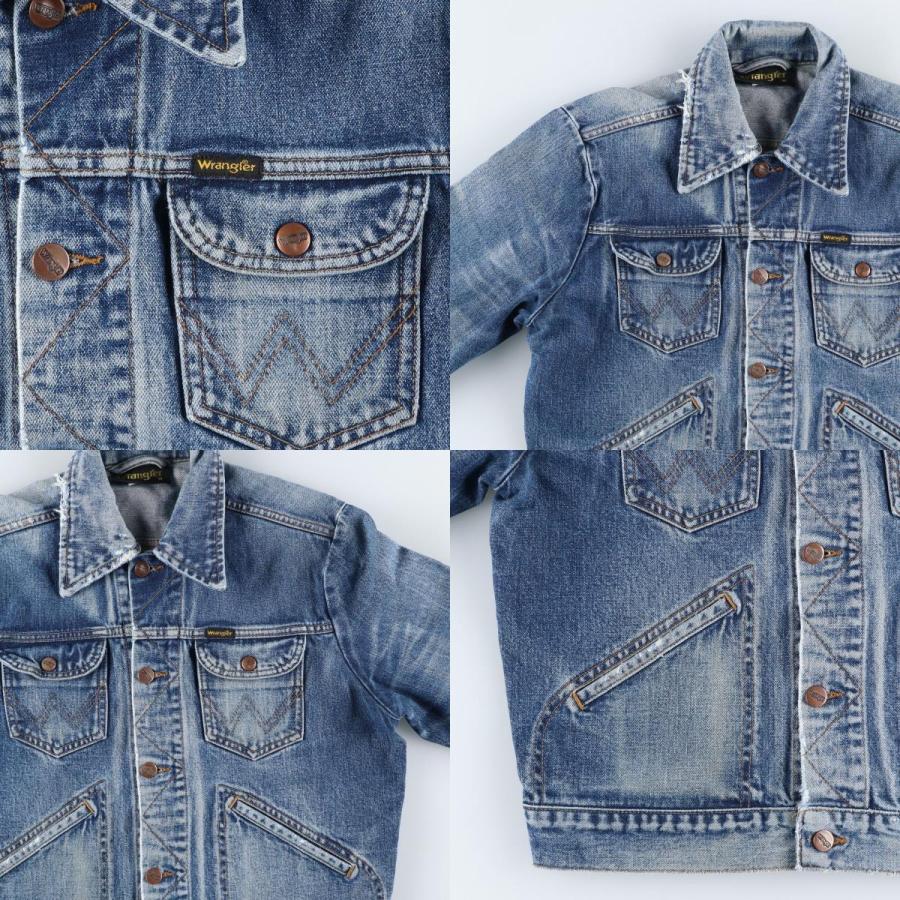 Wrangler（ラングラー） 古着 80年代 デニムジャケット メンズM相当