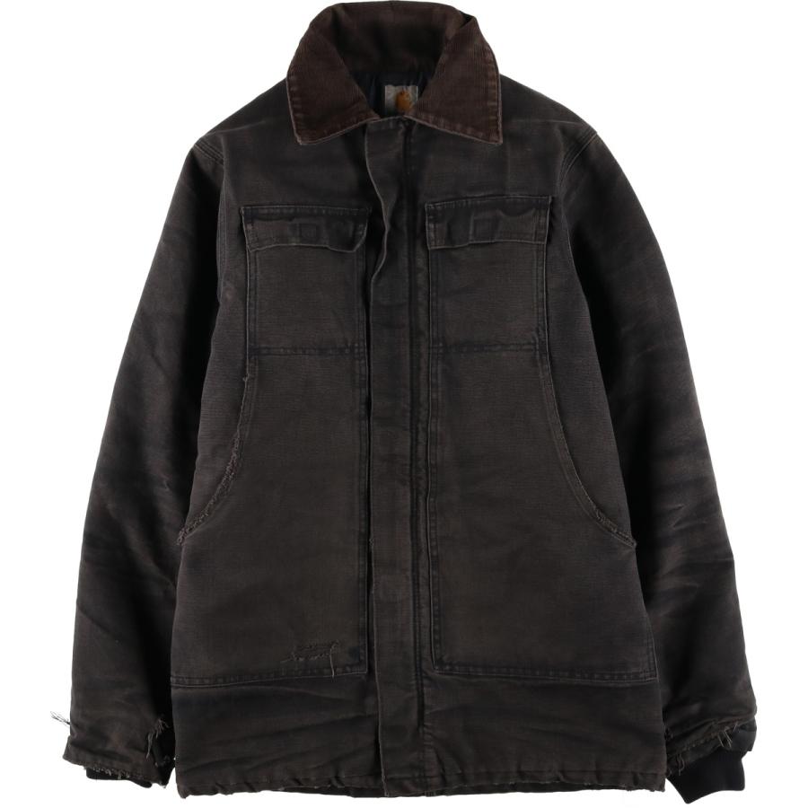 Carhartt トラディショナルコート 中綿入り ダックワークジャケット Carhartt（カーハート） 古着 トラディショナルコート 中綿入り ダック