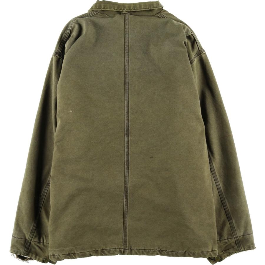 値下Carhartt カバーオールミシガンチョアコート ダックジャケットXXL