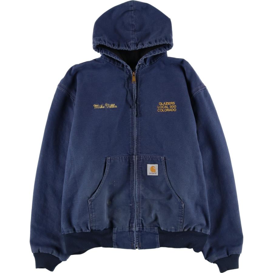 Carhartt（カーハート） 古着 アクティブジャケット ダックフルジップ