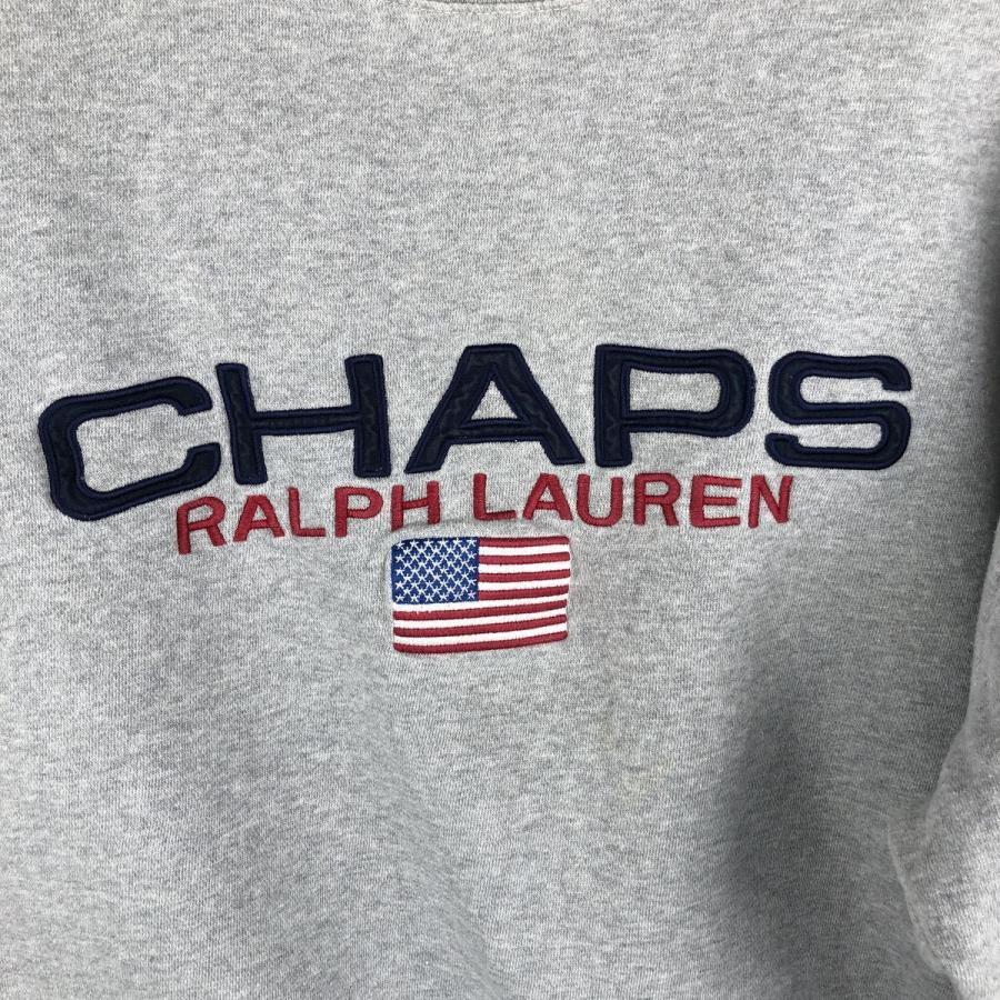 古着 ラルフローレン Ralph Lauren CHAPS チャップス 星条旗柄 ロゴ