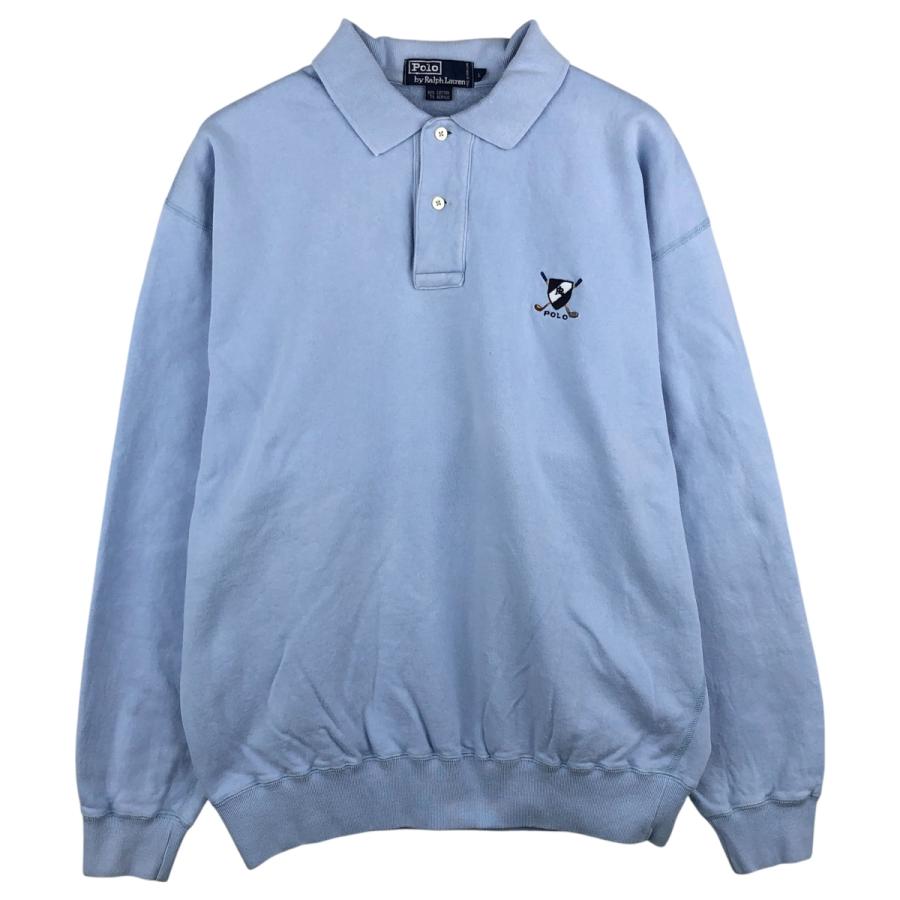 古着 ラルフローレン Ralph Lauren POLO by 襟付きハーフボタン