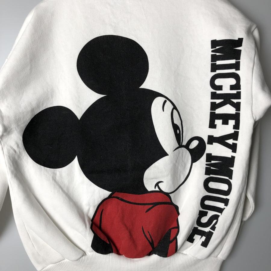 古着 80年代 ディズニー ミッキーマウス 大判プリント キャラクター
