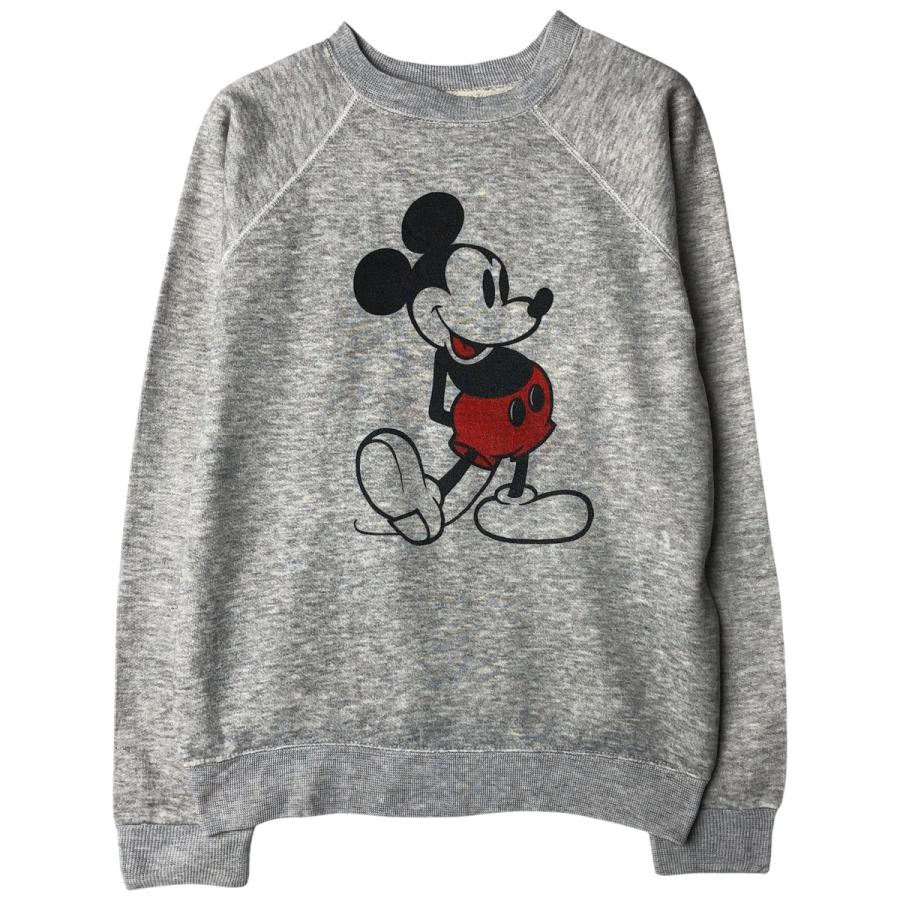 古着 70~80年代 ディズニー DISNEY MICKEY MOUSE ミッキーマウス キャラクタースウェットシャツ トレーナー メンズM相当 ヴィンテージ/eaa607118 古着 70~80年代 ディズニー MICKEY MOUSE ミッキーマウス キャラクター