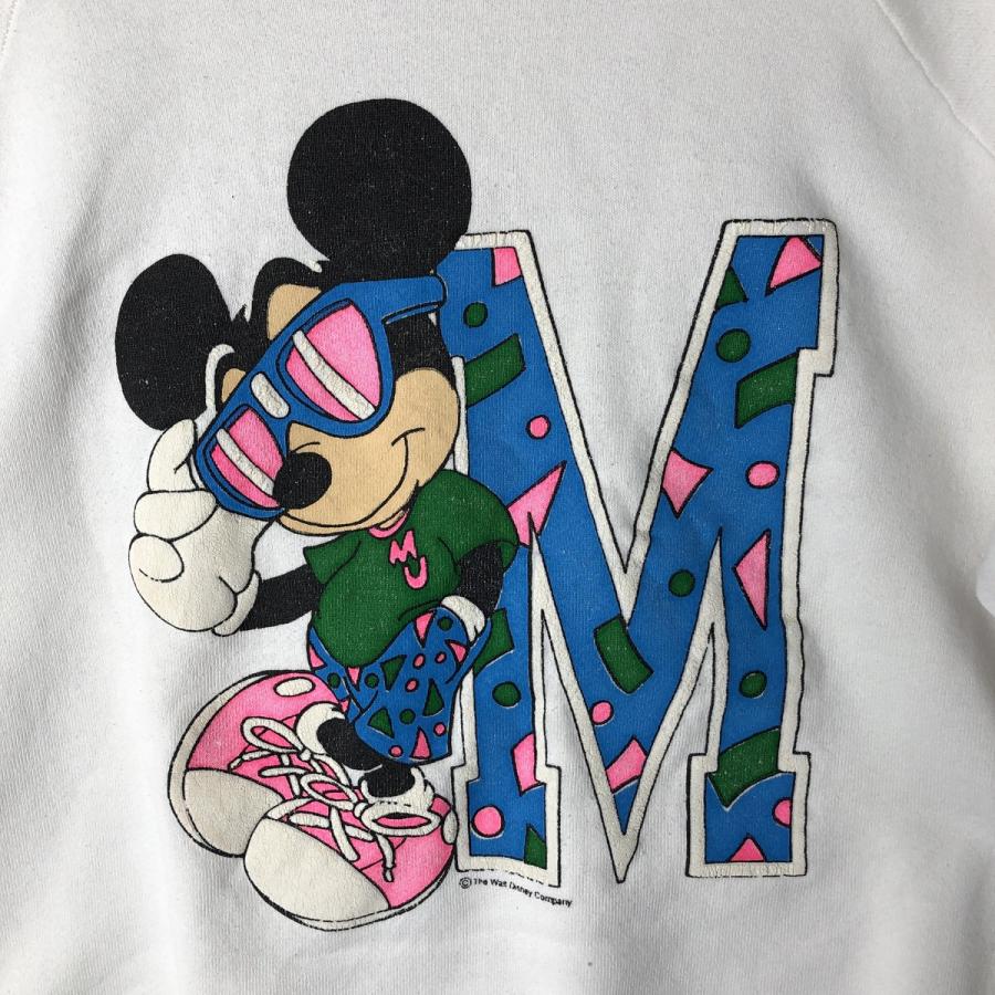希少　FRUIT OF THE LOOM ミッキー　ミニー　スウェット　USA製 FRUIT OF THE LOOM（フルーツオブザルーム） 古着 80年代 ミッキー