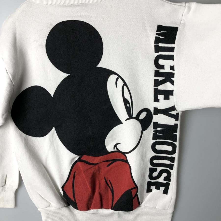 古着 80年代 ディズニー ミッキーマウス 大判プリント キャラクター